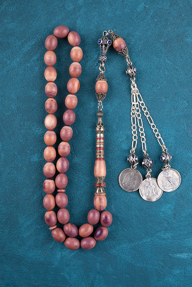 Sıkma Kehribar Tesbih