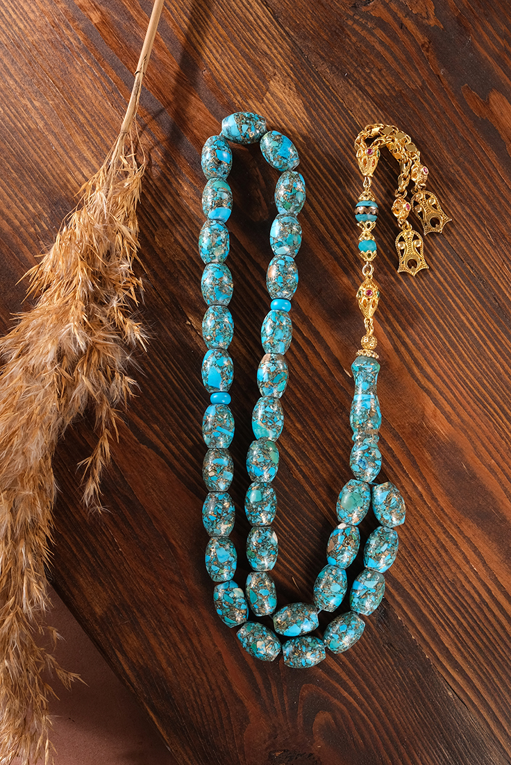 Firuze Benzetme Turkuaz Tesbih