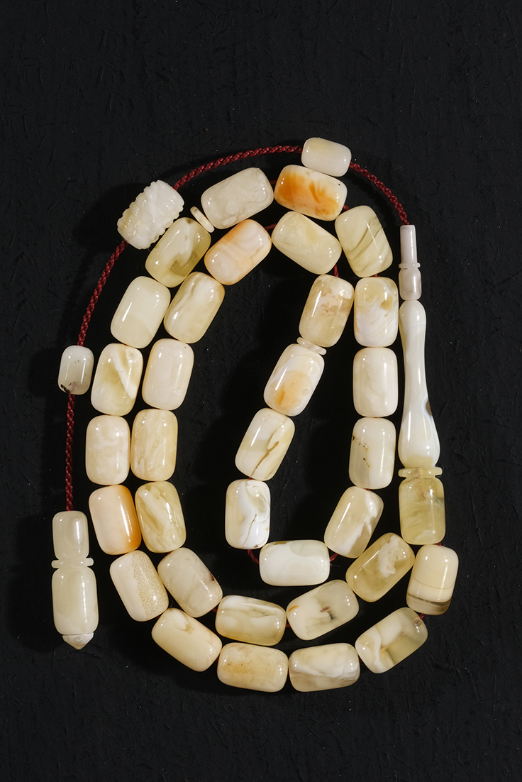 Yerli İşçilik Kapsül Kesim Seccar Damla Kehribar Tesbih