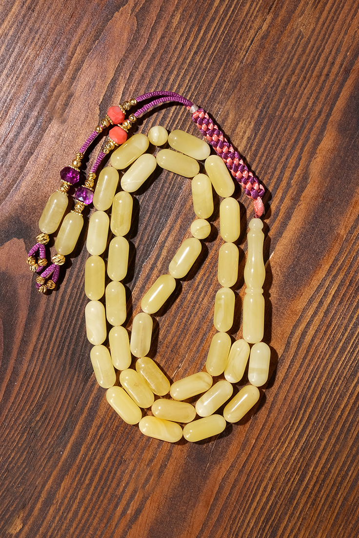 Kapsül Kesim Kaliningrad Damla Kehribar Tesbih