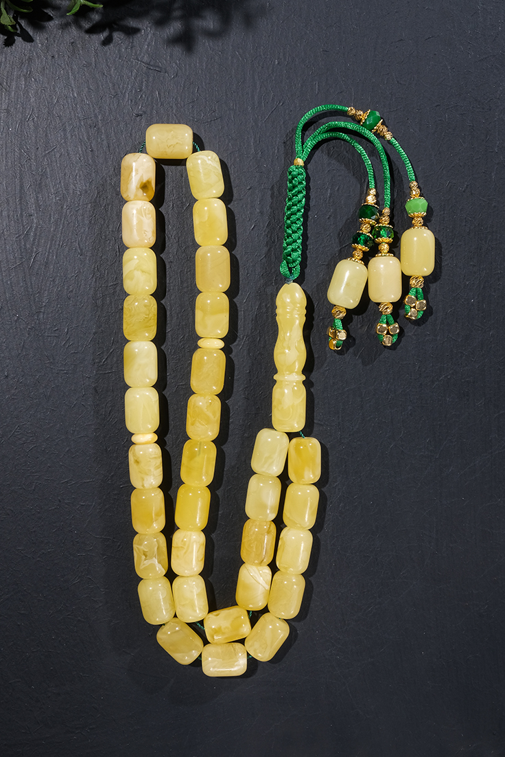 Kapsül Kesim  Kaliningrad Damla Kehribar Tesbih